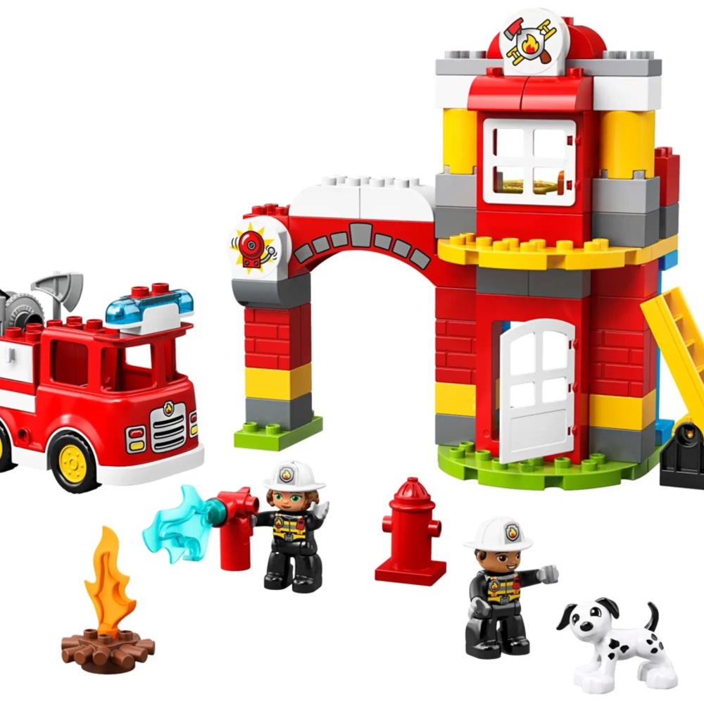 LEGO DUPLO Town Fire Station 10903 Building Blocks (Retired)